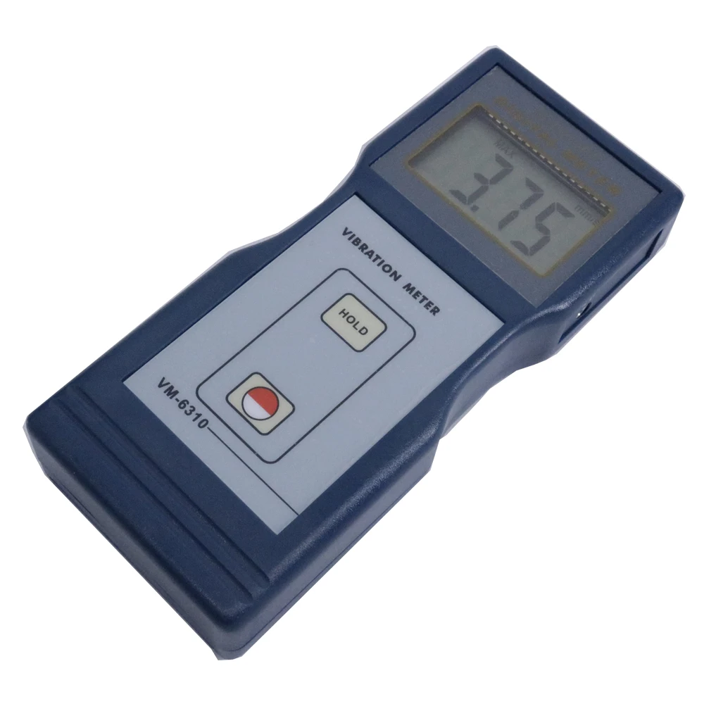 VM-6310 Digital Vibration Meter VM6310 Moving Machinery Velocity Tester 0.01mm/s~199.9mm/s