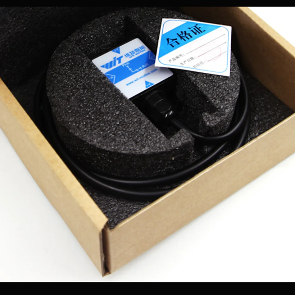 HWT901B 10-axis Attitude Sensor Accelerometer BMI160 Gyroscope Magnetic Field RM3100 Air Pressure HWT901B 232 485 TTL CAN