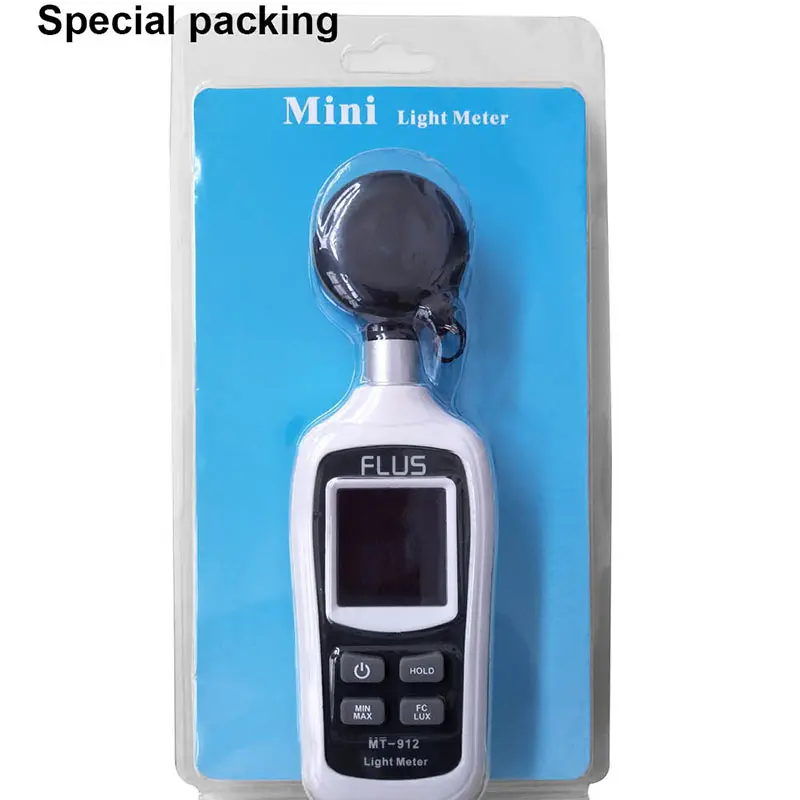 professional manufacturer digital lux meter price 4 digits color lcd display measurement instruments illuminance meter